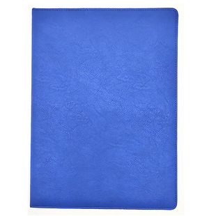 Thickened green folder blue certificate holder pu leather folder agreement this conference folder