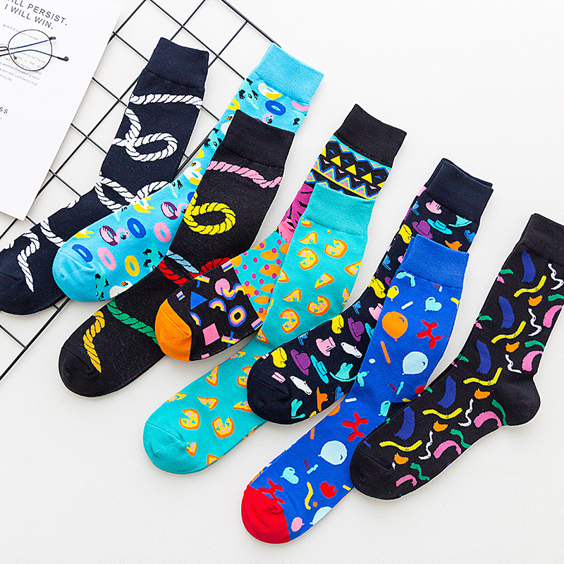 European and American Tide Socks Harajuku Street Skateboard Middle Unified Cotton Socks