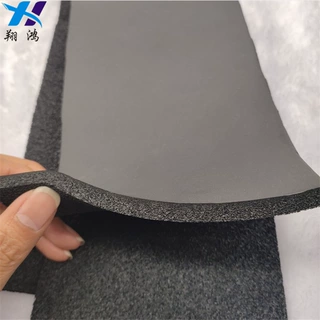 直售耐高温NBR/PVC发泡材料 离火自熄B1级阻燃橡塑泡棉卷材可成型