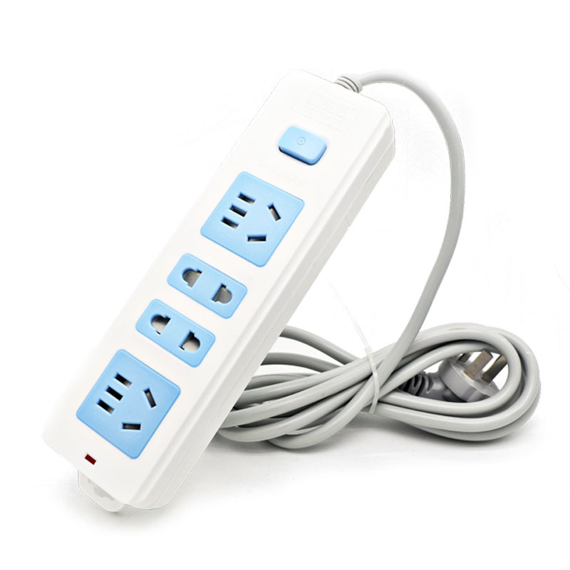 401带2.5米线承受电磁炉专用款式开关插座接线板带线插排