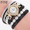 Women Rhinestone Bracelet Watches Ladies Quartz Wristwatches