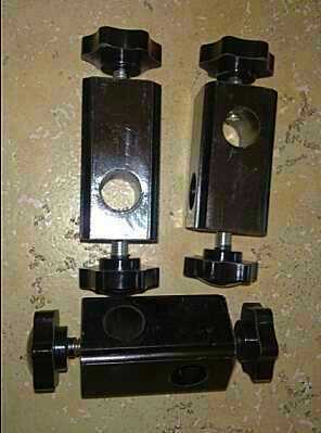 十字交叉固定夹子连接件双孔螺丝固定型铁架台配件扣钢管固定块座