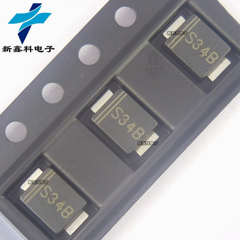 SS34BF 丝印S34B 超薄贴片 SMBF 肖特基二极管 全新现货