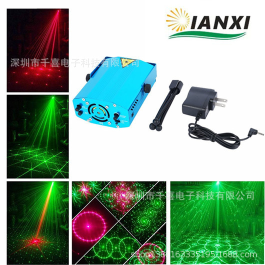 Mini stage laser light Four laser stage Bar Laser Light Laser Light Stage Lights ktv Light
