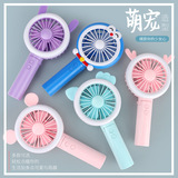 Маленький мультяшный портативный складной настольный вентилятор, новая коллекция