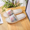 Summer slippers indoor for beloved, cartoon cloth suitable for men and women, Korean style, soft sole