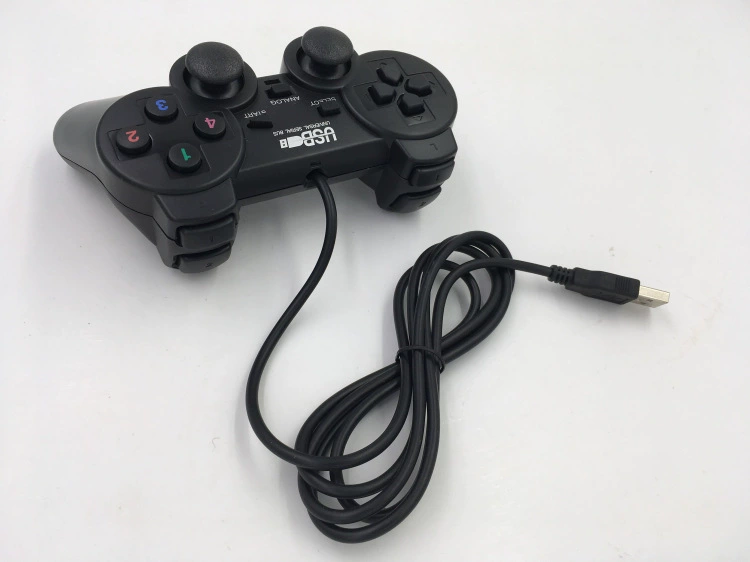 Source manufacturer USB gamepad PS2 appearance singles wired PC computer game machine handle