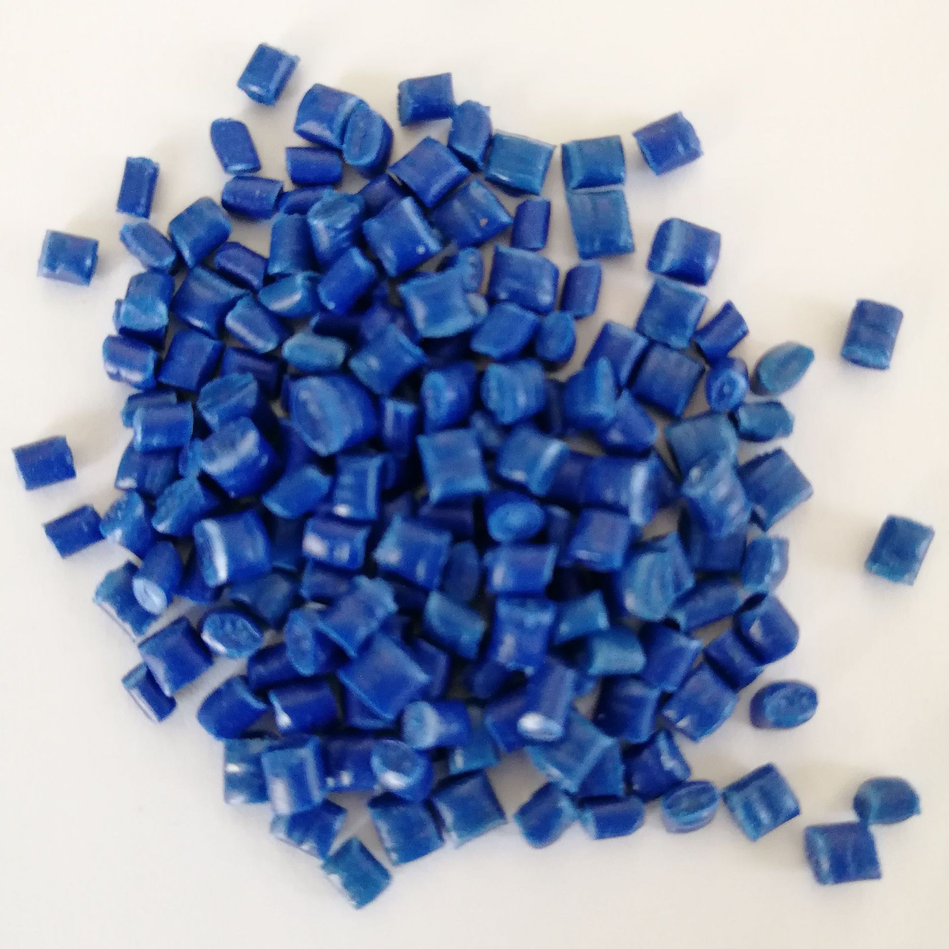 厂家直供深蓝色PP再生料  PP塑料颗粒 聚丙烯回料 二次破碎料