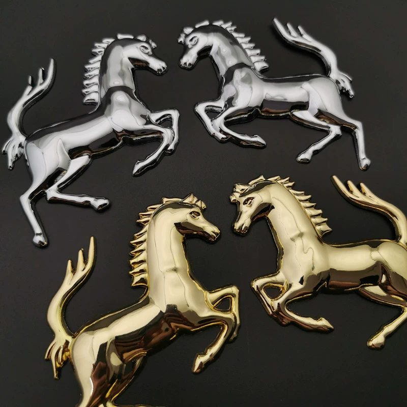 Metal modified sticker, 3D