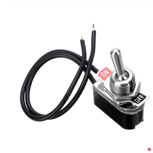 Прочный KNS-6A DIAL SWITCTED 250 В ОТКЛЮЧЕНИЕ/OFF OFF SPST PRE-Connection, линия удлинителя 13 мм.