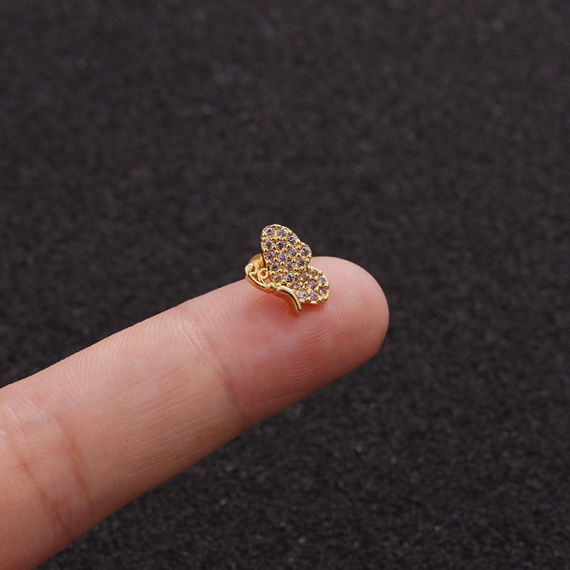 new fashion thin rod screw bow knot pendant earrings wholesale