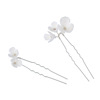 Sophisticated ceramics handmade, hair accessory for bride, flowered, European style, wholesale