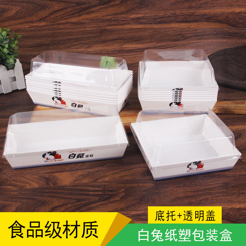 网红蛋糕卷包装盒大白兔包装纸毛巾卷瑞士卷包装盒烘培盒子