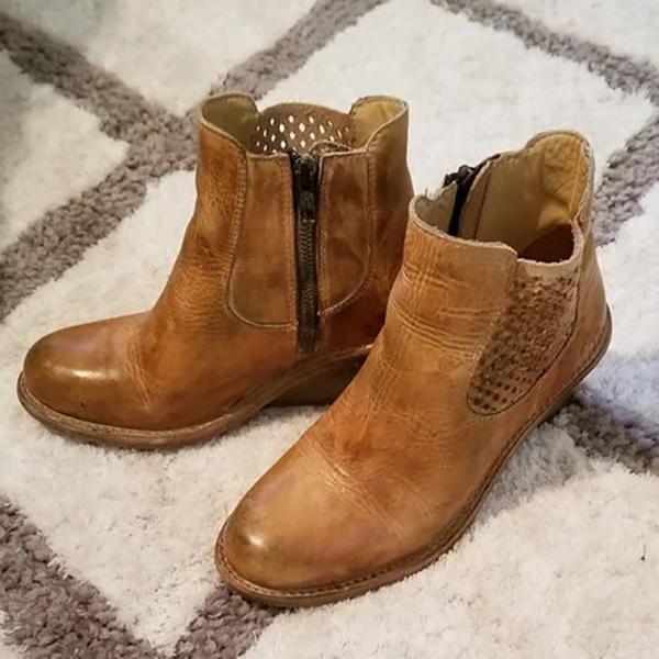 Bottes femme en PU artificiel - Ref 3355075 Image 18