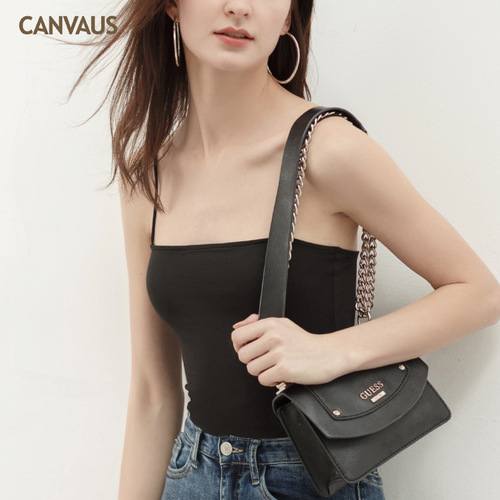 Summer new model modal vest, one-piece collar, INS suspender bottoming, slim fit inner vest, dropshipping
