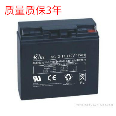 KILO蓄电池12v17ahKILO铅酸蓄电池12v17ah蓄电池现货包邮