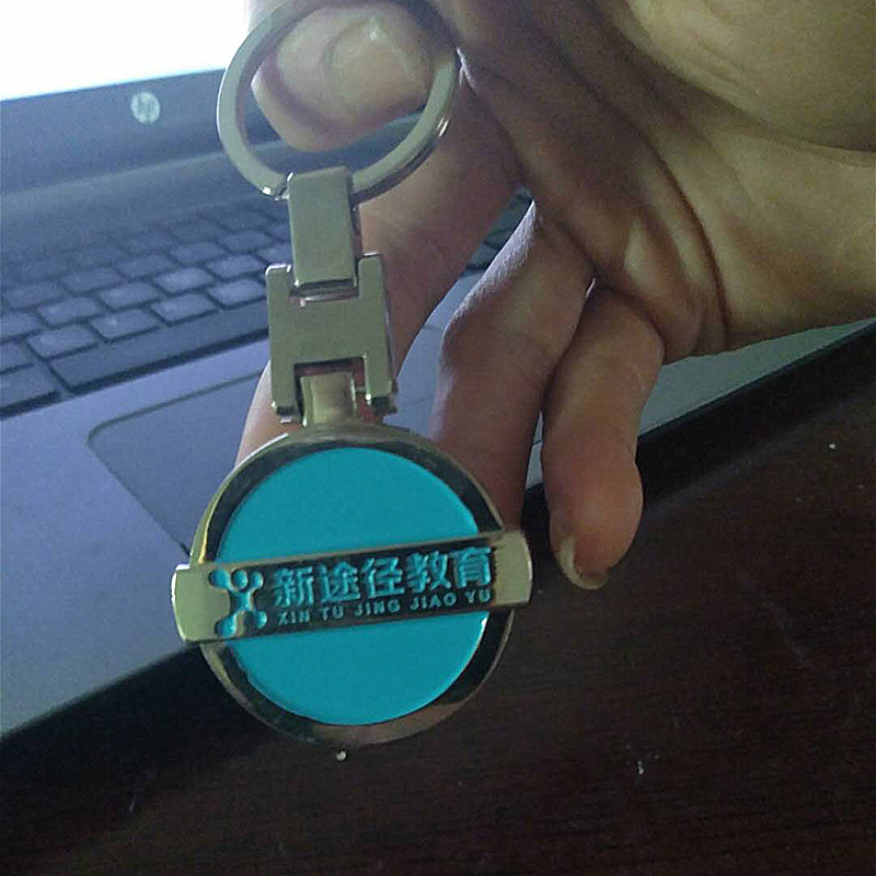Manufactor customized Metal Key buckle customized Single-sided Cartoon Key buckle Customized Paint Key buckle Pendant customized