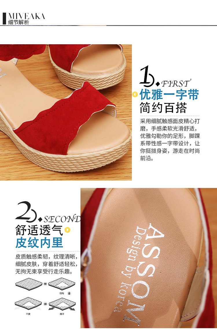 Chaussures été pour femme en Caoutchouc - Ref 3347011 Image 10