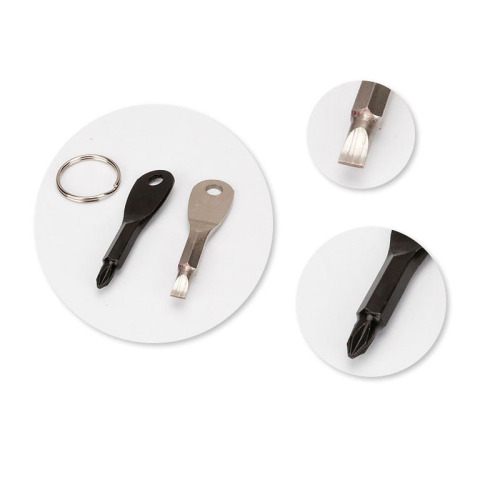 Wholesale Emergency Tools Outdoor EDC Screwdriver Cross Portable Mini Screwdriver Set with Keychain