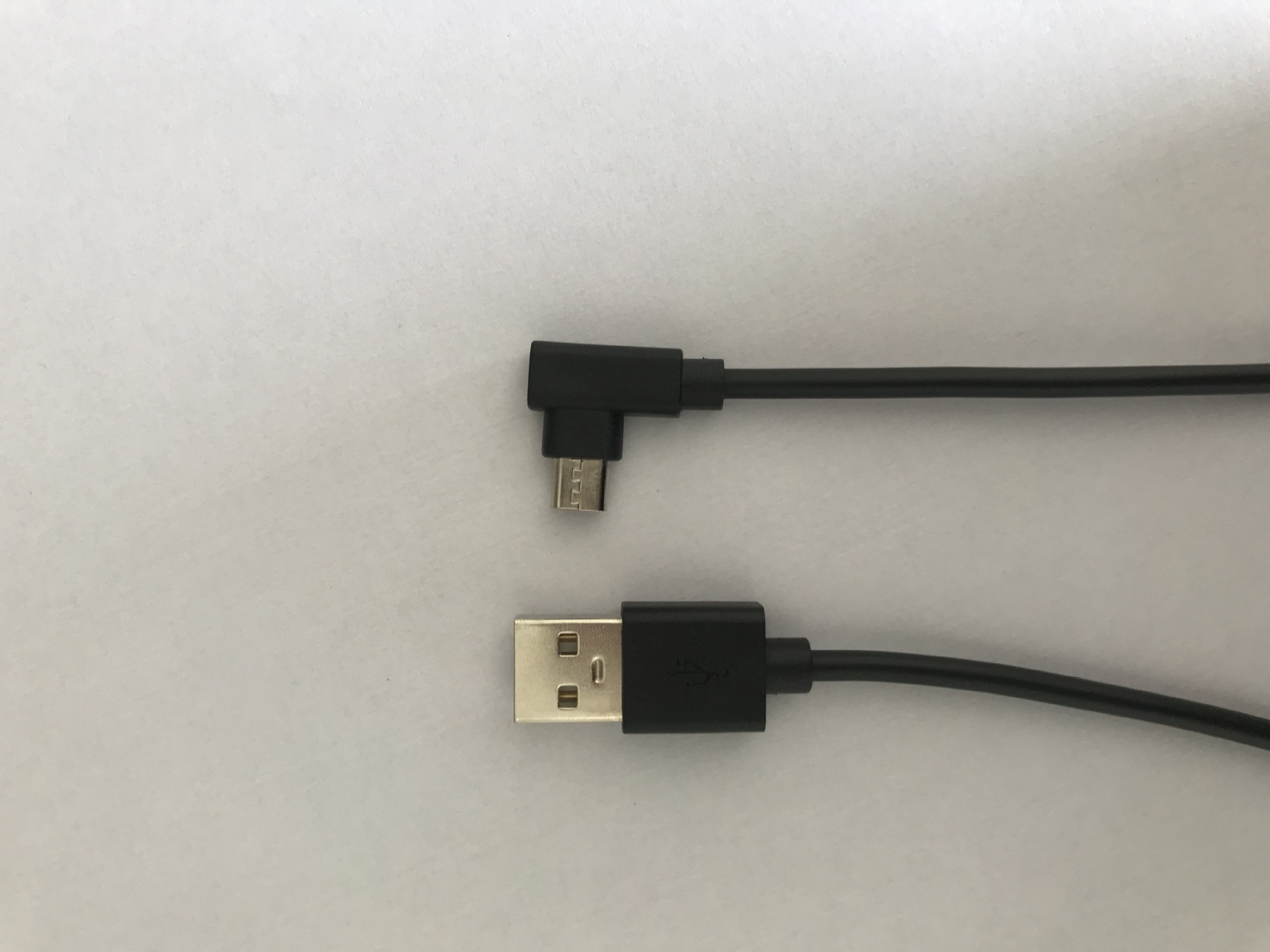 Micro 5P USB弯头左弯右弯信号数据传输线