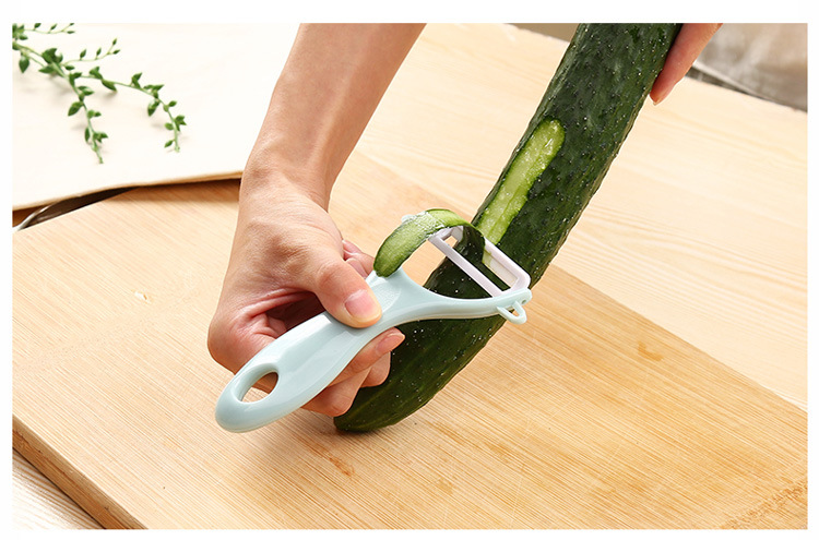 Simple Style Solid Color Ceramics Peeler display picture 1