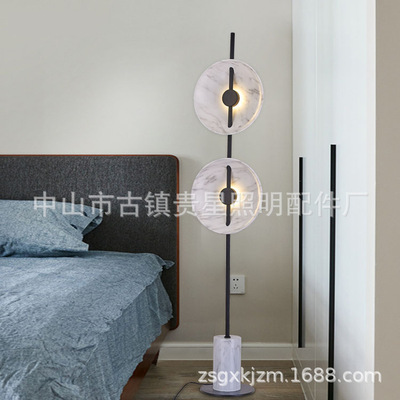 Floor lamp LED Postmodern originality Marble a living room Floor lamp bedroom Sales department Open Houses Floor lamp