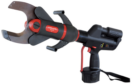 意大利intercable充电式液压切刀ASI95,切割直径95mm,铜铝电缆