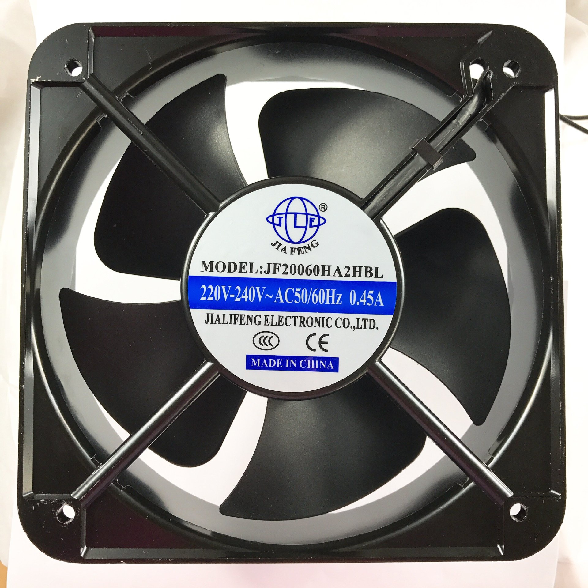 厂家直销 20060方型散热风扇 轴流风机交流 双滚珠 110V220V380V