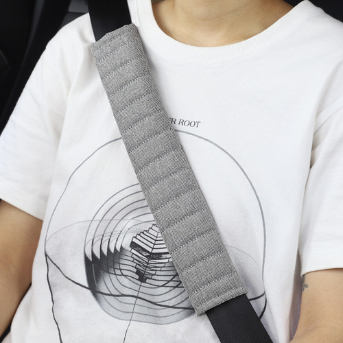 Car seatbelt shoulder cover pair installation car interior decoration set extended safety belt cover universal for men