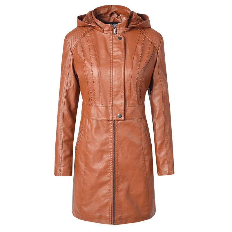 Veste cuir femme - Ref 3447577 Image 5