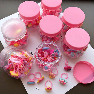 5.5 element/Korean Edition colour Lollipop bow children Ring fashion Female baby Jewelry Yiwu wholesale