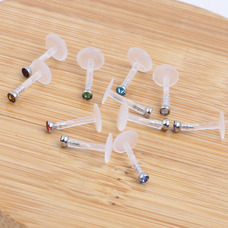 Fashion Rhombus Arylic Metal Ear Studs 1 Piece display picture 4