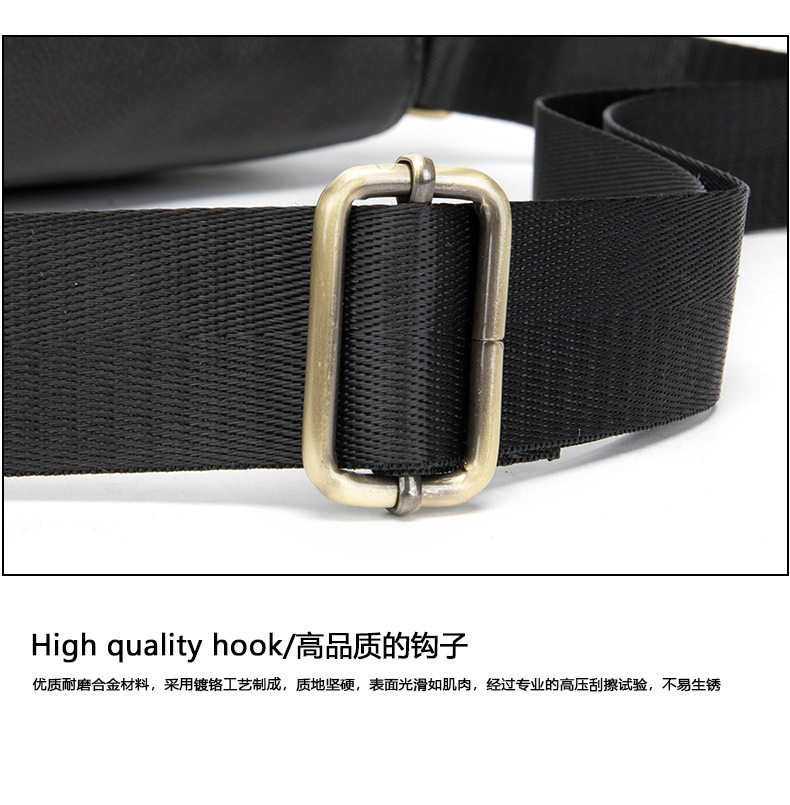 Túi đeo chéo nam da bò thật 24×8×27 cm nắp gập — Xanh quân đội, nâu, Màu đen, Cà phê chi tiết 47