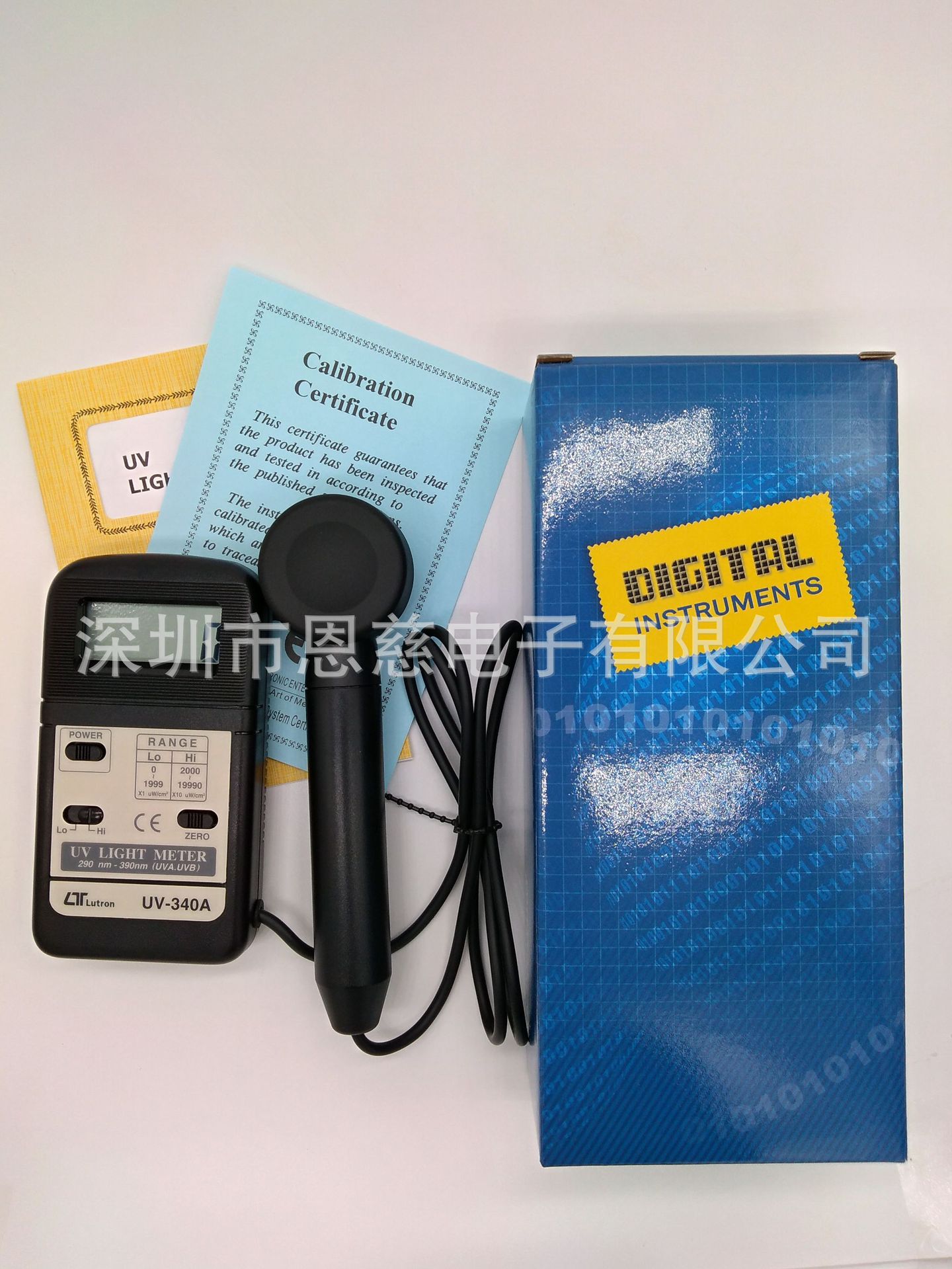 UV-340A紫外线强度计UV340A紫外线辐照计路昌LUTRON紫外辐照计