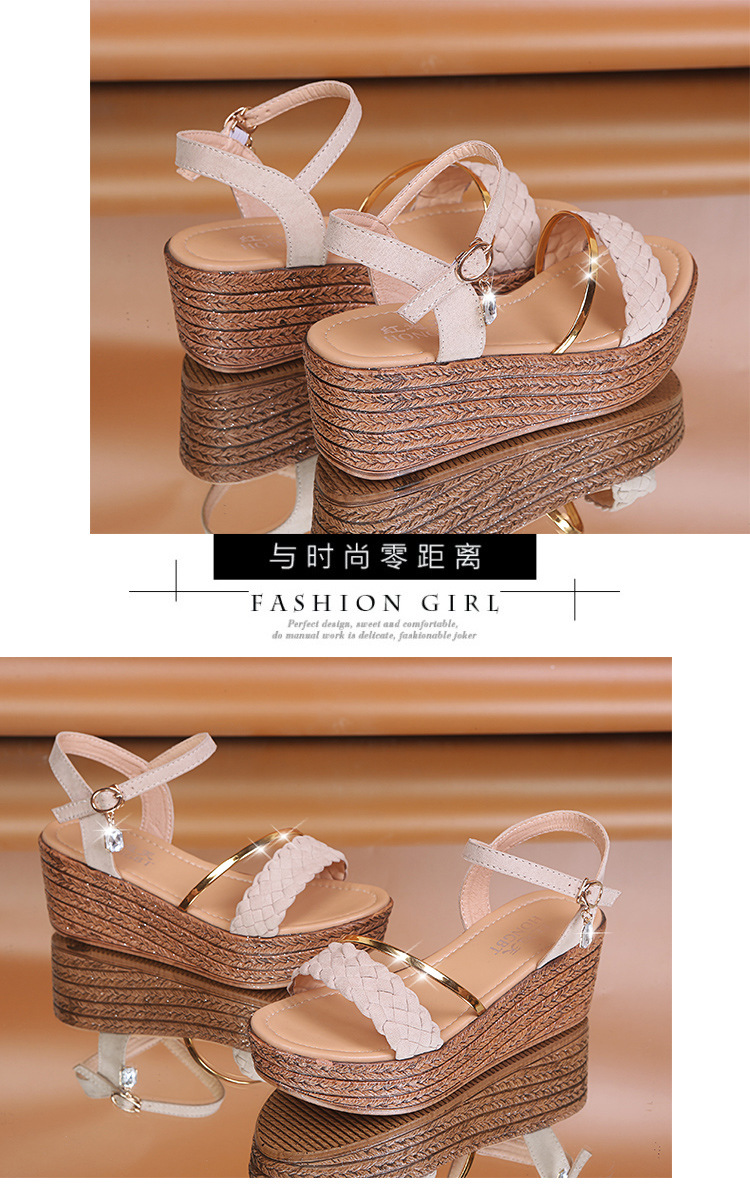 Chaussures été pour femme en Caoutchouc - Ref 3346893 Image 17