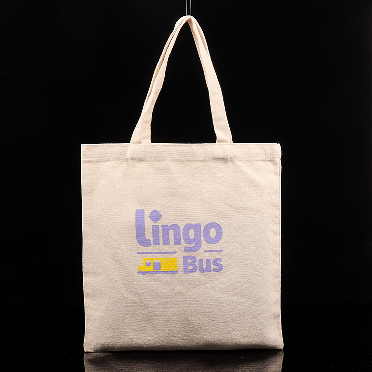 创意个性韩版字母学生手提棉布袋 礼品购物手提袋定制logo