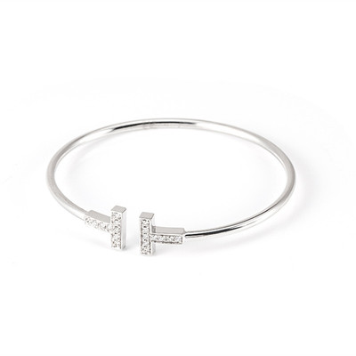direct deal letter Opening Bracelet Simplicity fashion Jewelry Bracelet Valentine's Day gift