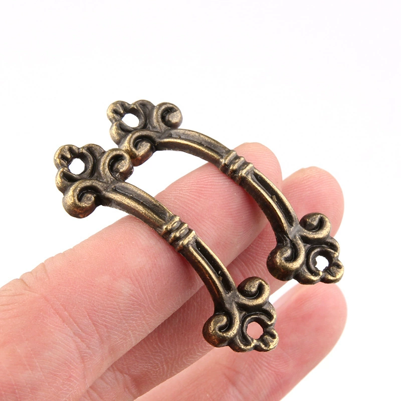 Antique hand -decorative hand -decorative hand wooden box small pull hand -shaped hand stripe small pull hand