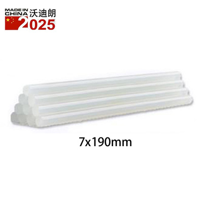白色透明胶棒高粘度EVA热熔胶棒7X100mm高温热熔胶 工厂批发直销|ms