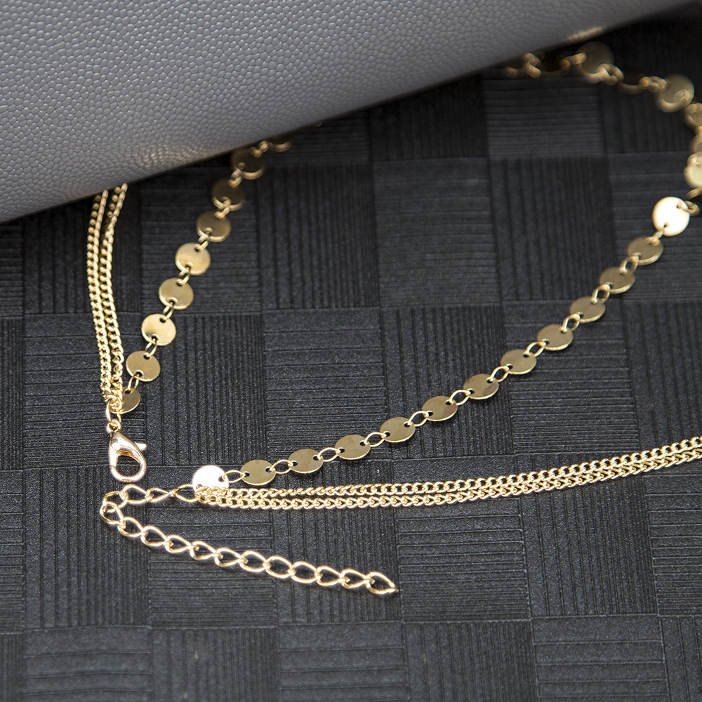 30g Weight Necklace Classification Wedding, Travel Occasion Alloy Material Conch Pattern Women'S Gender Plating Design Ethnic Style Style New Fashion Alloy Sequins Pearl Conch Necklace 8