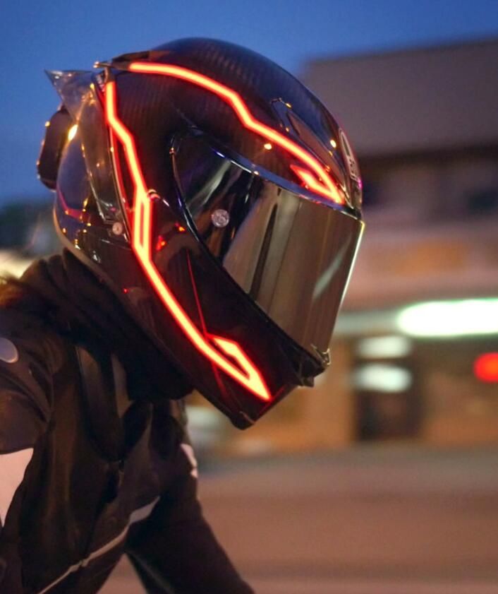 Barres Led pour Casque Moto - Ref 3424249 Image 1