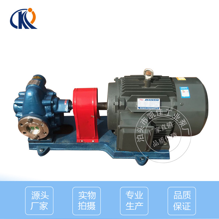 厂家供应 高温齿轮泵 KCB-300耐磨输油齿轮泵 卧式铸铁齿轮油泵|ru