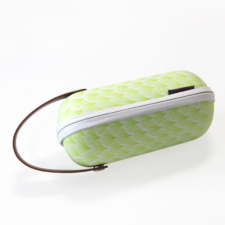 杏叶精美图案印刷简单时尚快客杯包 旅行便携茶具收纳包