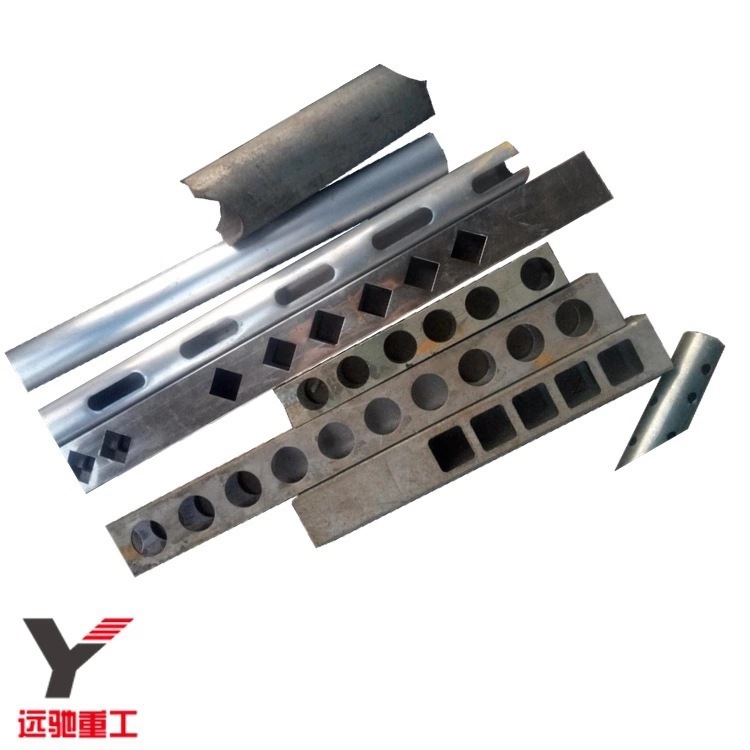 厂家供应无缝钢管冲孔机 金属型材打孔机 方管对接90°冲角机