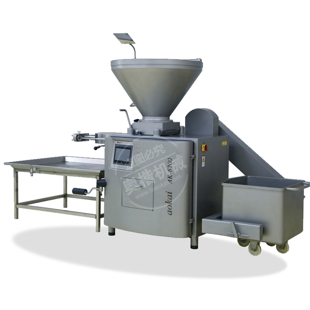 亲亲肠腊肠烤肠全自动生产线大型肉制品加工机械设备厂家香肠机