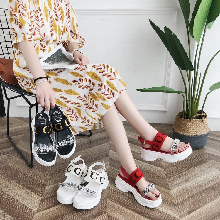 Chaussures été pour femme en Caoutchouc - Ref 3345553 Image 27