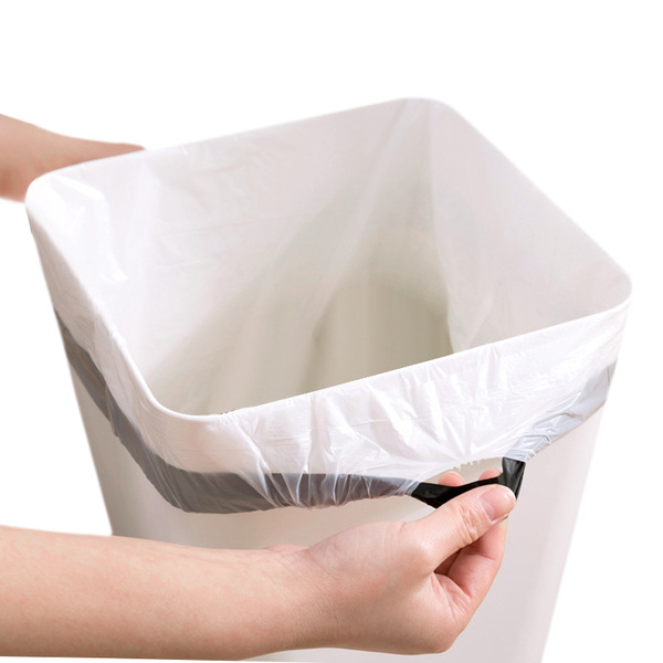 Handheld automatic plastic garbage bag for home use