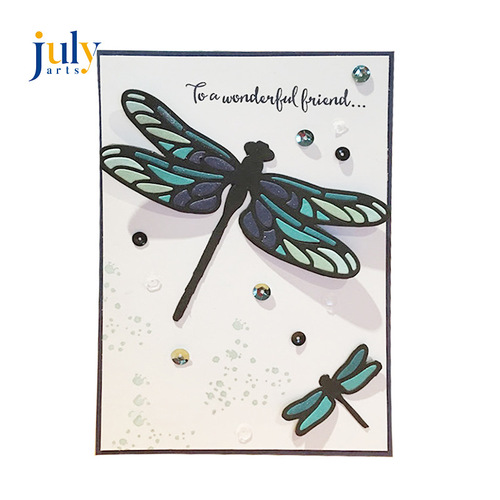 Scrapbooking DIY cutting dies, carbon steel dies, flower press dies, template dragonfly dies
