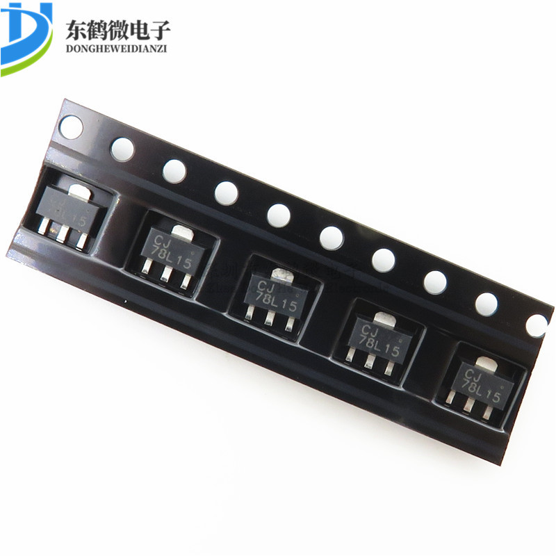 原装正品CJ78L15 3% SOT-89 0.1A/15V/0.5W 线性稳压电路芯片