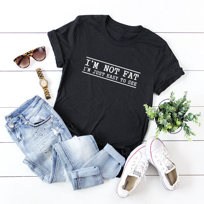 fashion letter short sleeve T-shirt  NSSN36585